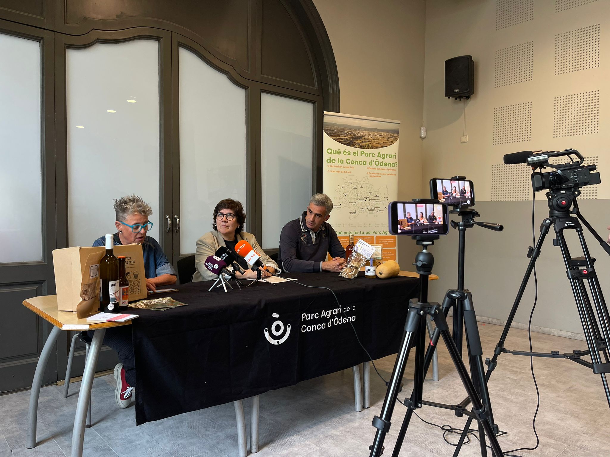 El Parc Agrari de la Conca d’Òdena posa a la venda lots de Nadal amb productes locals i de proximitat