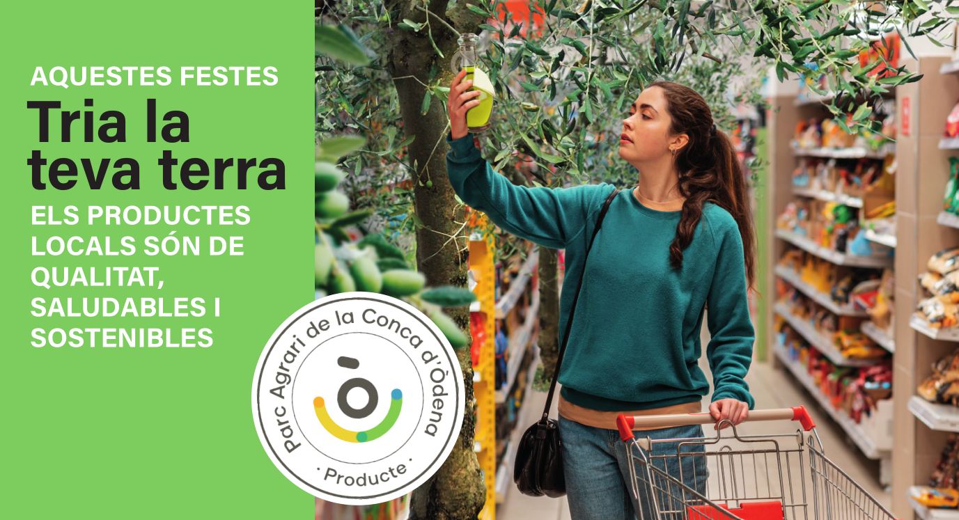 El Parc Agrari de la Conca d’Òdena impulsa una campanya per a promoure el consum de productes locals