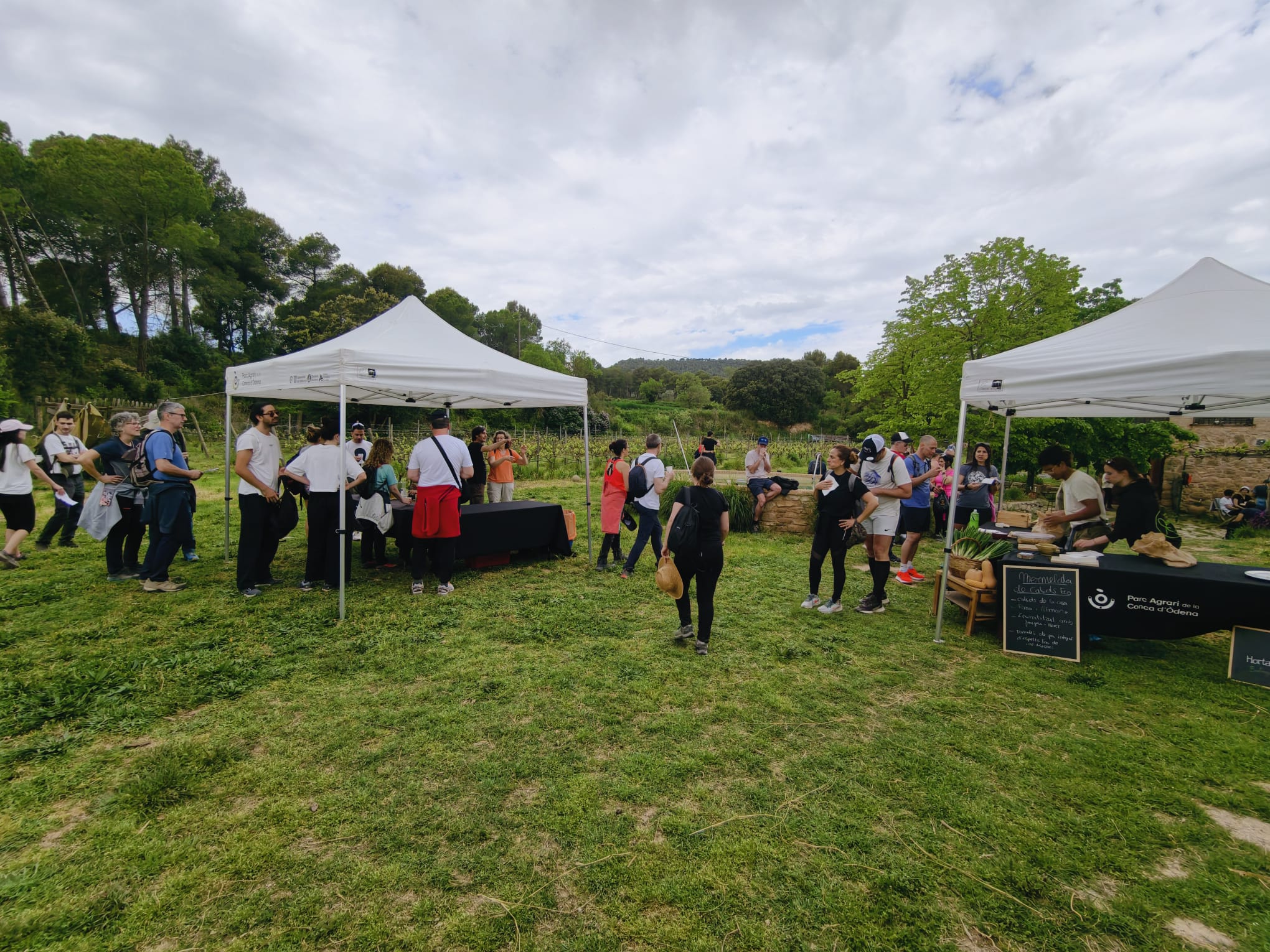 El Parc Agrari de la Conca d’Òdena reuneix prop de dos-cents participants al Rutatast i engega motors per la primera edició del Bicitast